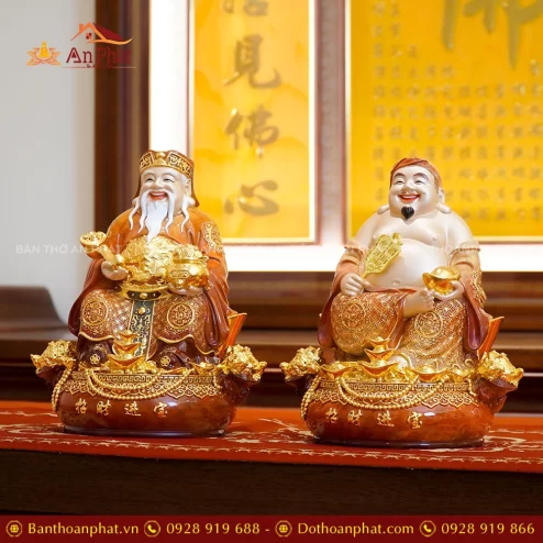 Tượng Thần Tài Thổ Địa hút tài lộc