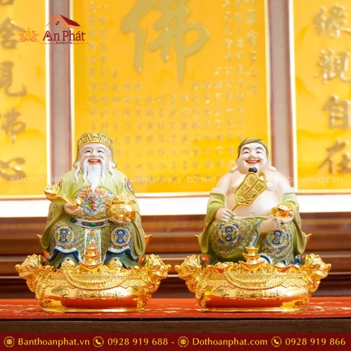 Tôn tượng Thần Tài Ông Địa đẹp