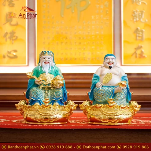 Tôn tượng Thần Tài Ông Địa đẹp