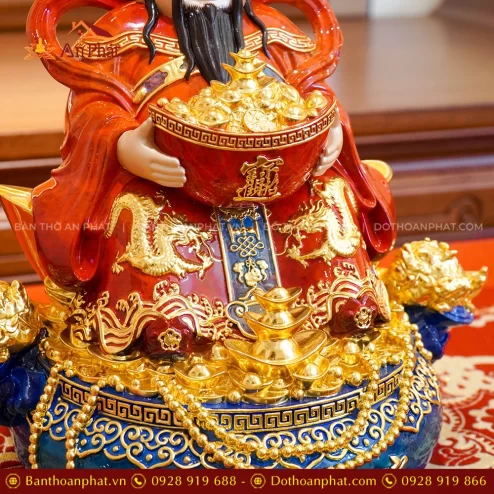 Tuong Than Tien Quan Loc Ngoi Dong Dat Vang T2501 6