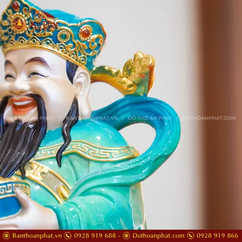 Tuong Than Tien Quan Loc Ngoi Dong Dat Vang T2504 6