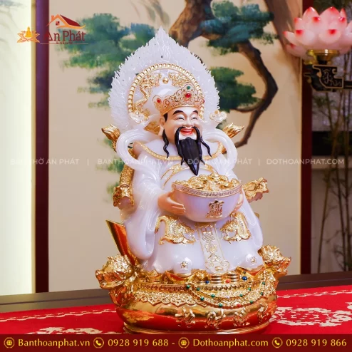 Tượng Thần Tiền ngồi đồng đẹp