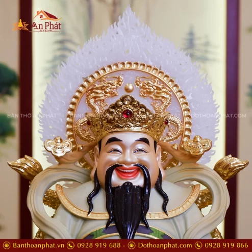 Tuong Than Tien Quan Loc Song Long Ngoc Thach Phu Dong Dat Vang T2506 5