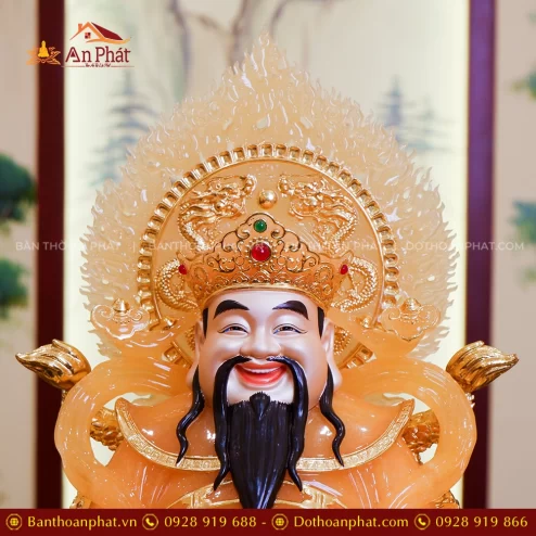 Tuong Than Tien Quan Loc Song Long Ngoc Thach Phu Dong Dat Vang T2508 5