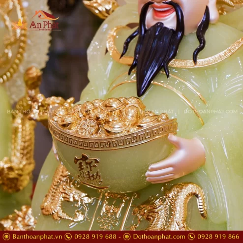 Tuong Than Tien Quan Loc Song Long Ngoc Thach Phu Dong Dat Vang T2523 6