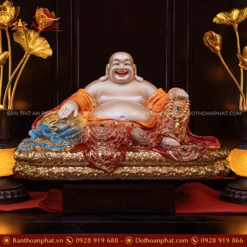 Tôn tượng Di Lặc ngồi đẹp