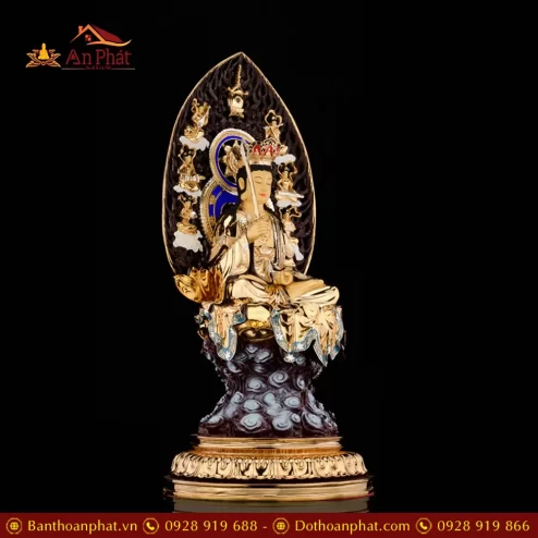 bo tuong hoa nghiem tam thanh dong dat vang cao cap t271500008