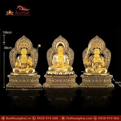 bo tuong hoa nghiem tam thanh dong dat vang nhap khau t271000014