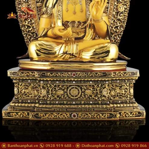 bo tuong hoa nghiem tam thanh dong dat vang nhap khau t271000015