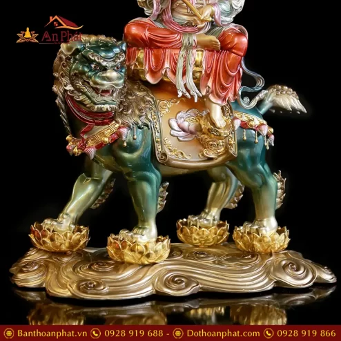 bo tuong phat hoa nghiem tam thanh dong cao cap ve gam nhap khau t270900003