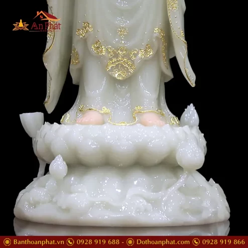 bo tuong phat tay phuong tam thanh bot da xanh ngoc cao cap dang dung t248800007