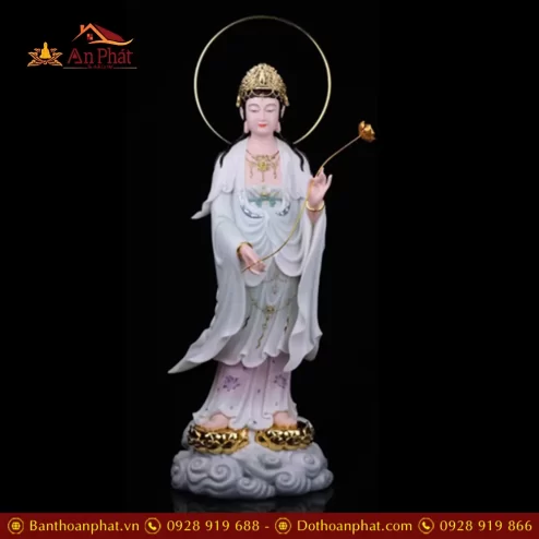 bo tuong phat tay phuong tam thanh dung bot da dai sen cao cap nhap khau t247300003