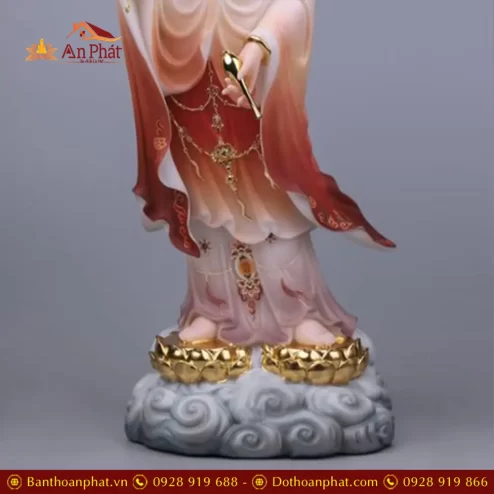 bo tuong phat tay phuong tam thanh dung bot da dai sen ma vang co hao quang t247200007