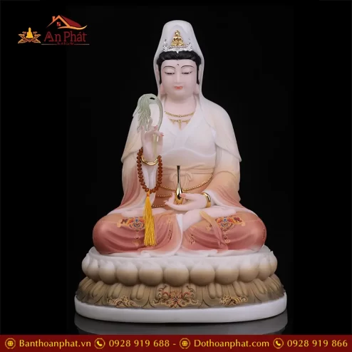 bo tuong phat tay phuong tam thanh toa dai sen ve gam hoa t247500002