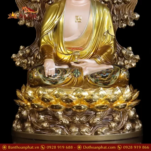 bo tuong tay phuong tam thanh ngoi co long che bang dong cao cap t245000006