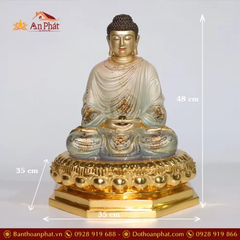 tuong bon su thich ca dong ve son cao cap dang ngoi tinh tam t262300002