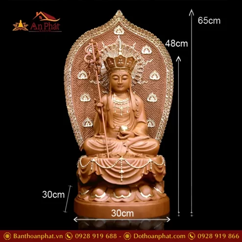 tuong dia tang vuong bo tat go long nao nhap khau ngoi dai sen co la de vien vang t266500001