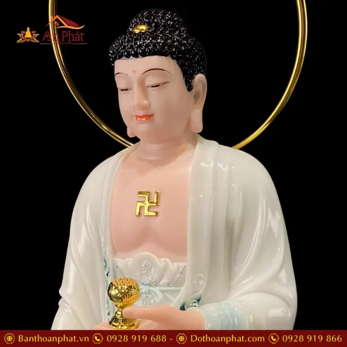 tuong phat a di da de may vien hoa dang dung bot da trang cao cap t249600001