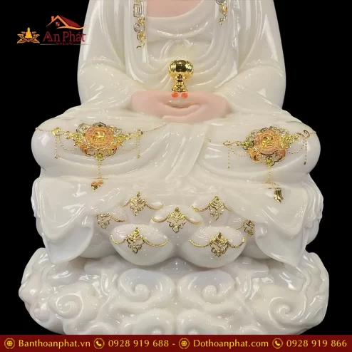 tuong phat a di da ngoi de may bot da trang vien vang t251100002