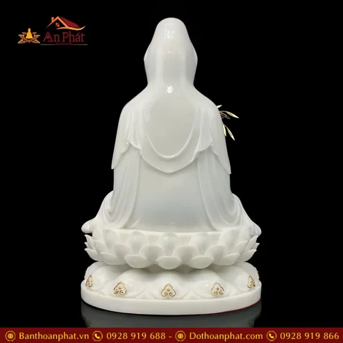 tuong phat ba quan am da trang vien tua ngoi de sen to t259200004