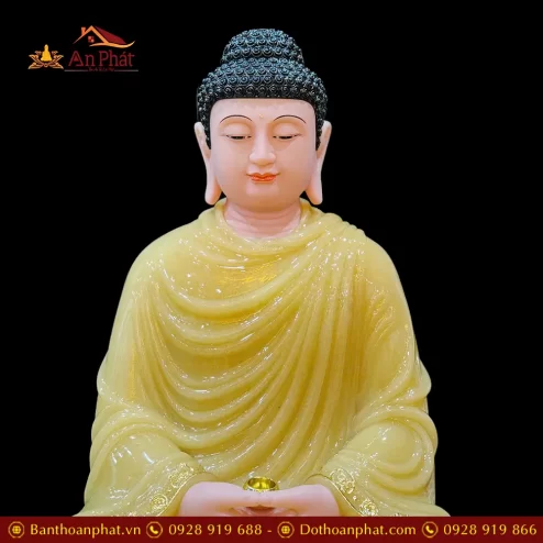 tuong phat bon su thich ca bot da thach anh vien vang ngoi dai sen t263200001