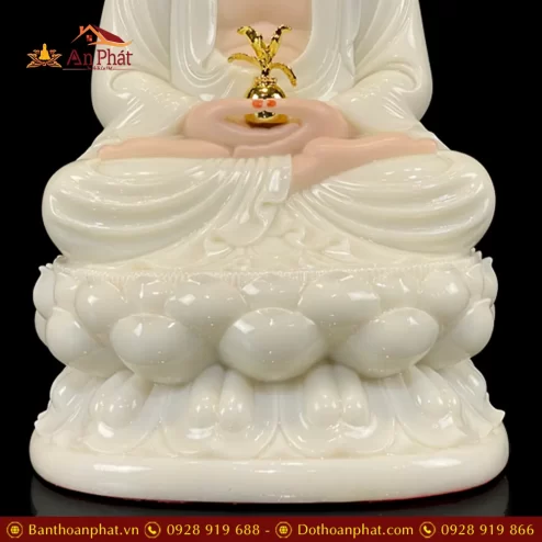 tuong phat duoc su bot da trang ngoi dai sen nhap khau t269900002