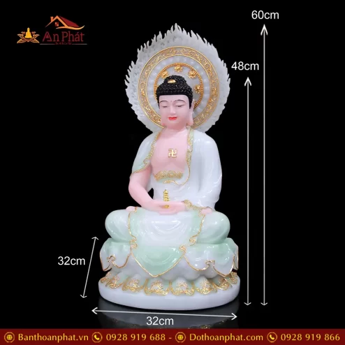 tuong phat duoc su bot da xanh thien thanh ngoi dai sen t268800001