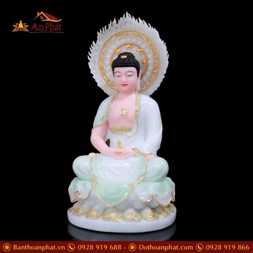 tuong phat duoc su bot da xanh thien thanh ngoi dai sen t268800003