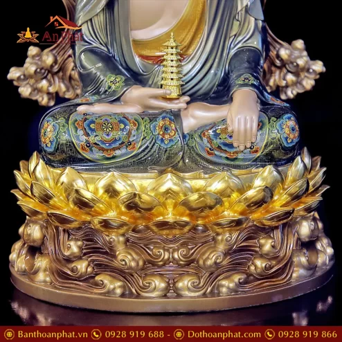 tuong phat duoc su dong cao cap co long che ngoi de non nuoc t269100002