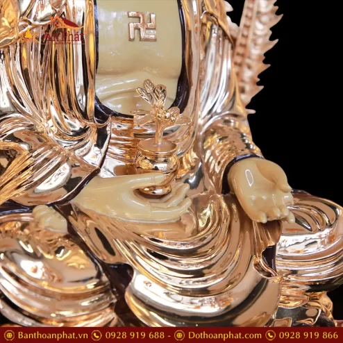 tuong phat duoc su dong ma vang co la de dang ngoi cao cap t269200003