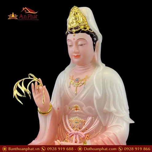 tuong quan am bo tat bot da hong phu quy ngoi dai sen de may cao cap t258300003