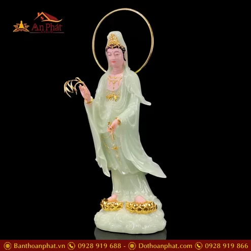 tuong quan the am bo tat bot da xanh ngoc dang dung de may co hao quang t258700006