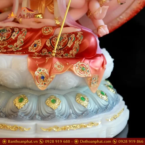 tuong thien thu thien nhan nghin mat nghin tay bot da son mau ve gam t267300003