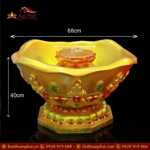 chau tam phat hoa sen composite vien noi nhap khau t276000008