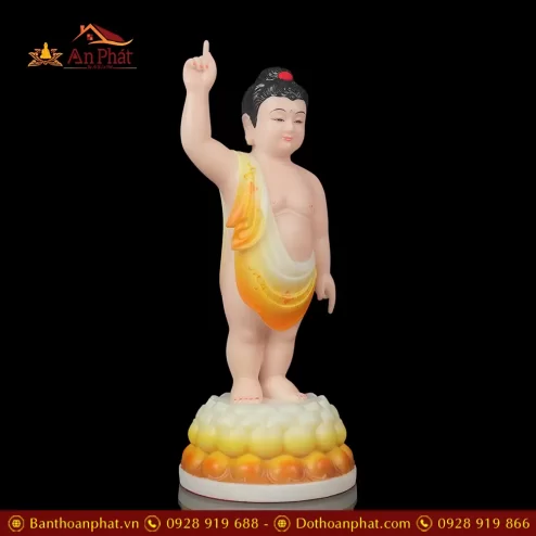 tuong phat dan sanh bot da nhap khau son mau t274700004